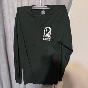 Vans Dark Green Long Sleeve Shirt